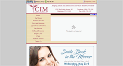 Desktop Screenshot of cimwv.com